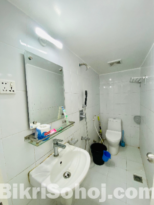2-Room Furnished Apartments Rent in Bashundhara R/A